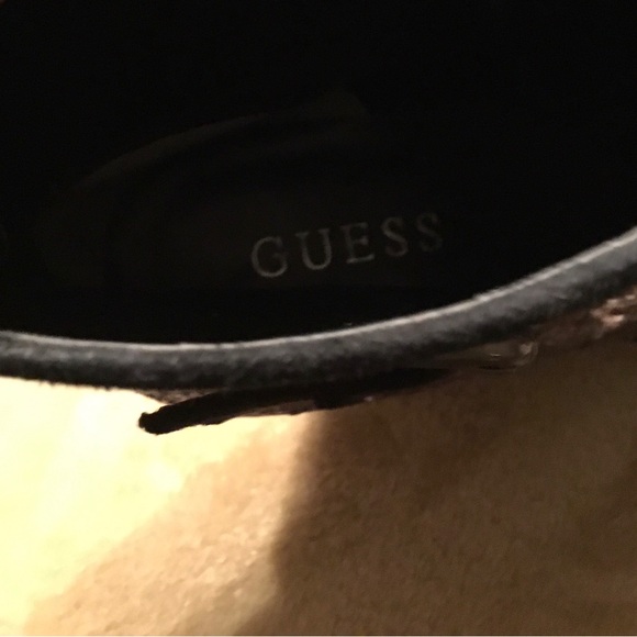 🖤 Metallic / GUESS Ankle Boots / Silver Sparkles / Excellent Condition / Sexy🖤 - Picture 10 of 11